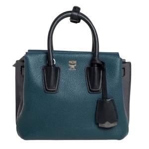 MCM Tri Color Leather Mini Milla Tote