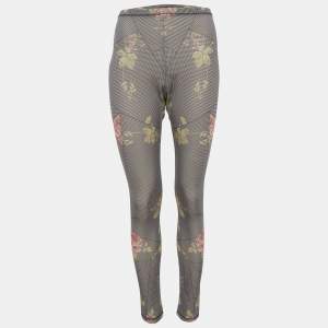 مملوكة مسبقًا بنطلون فيزون أم سي كيو باي أليكسندر ماكوين بطبعة هوندستوث أسود كبير