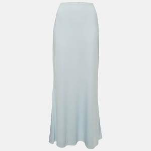 Meshki Blue Jersey Maxi Skirt XL