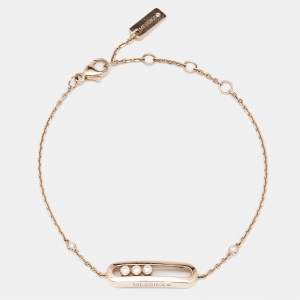 Messika Baby Move Diamonds 18k Rose Gold Bracelet