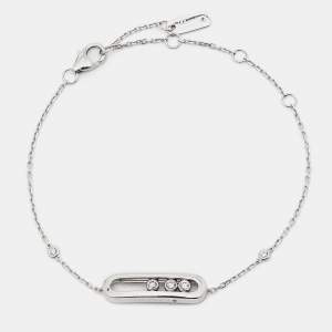 Messika Baby Move Diamonds 18k White Bracelet