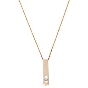 Messika My First Diamond 18K Rose Gold Pendant Necklace