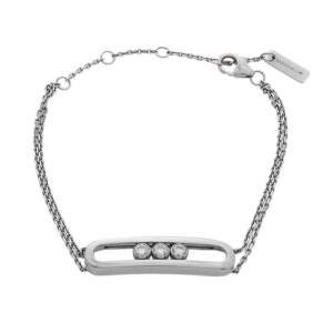 Messika Move Classique Diamond 18K White Gold Bracelet