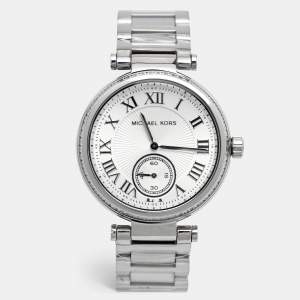 Michael Kors Silver Stainless Steel Skylar MK5866 Women's Wristwatch 40 mm