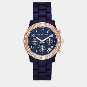 Michael Kors Dark Blue Stainless Steel Watch