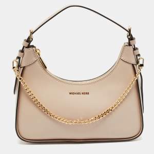 Michael Kors Pink Leather Wilma Shoulder Bag