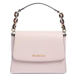Pre Owned Michael Kors Pink Leather Small Sofia Satchel