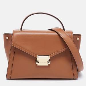 مملوكة مسبقًا Michael Kors Tan Leather Whitney Top Handle Bag