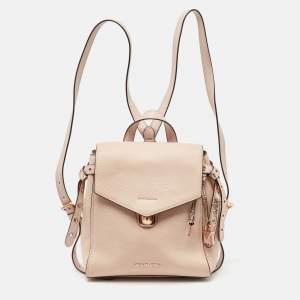 Michael Kors Two Tone Pink Leather Small Bristol Backpack