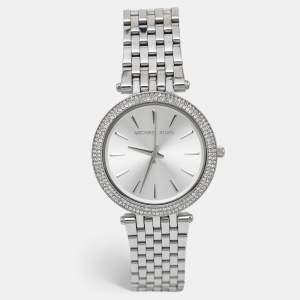 Michael Kors Silver Stainless Steel Darci MK3190 Women's Wristwatch 39 mm