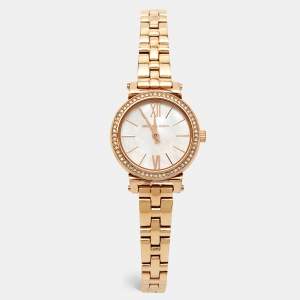 Michael Kors Mother of Pearl Rose Gold Plated Stainless Steel Sofie MK3834 Women's Wristwatch 26 mm
