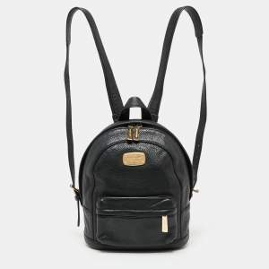 MICHAEL Michael Kors Black Leather Mini Backpack