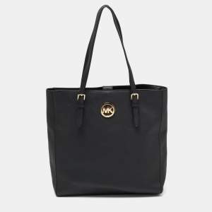 MICHAEL Michael Kors Black Saffiano Leather Tote