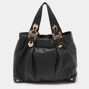 MICHAEL Michael Kors Black Leather Tote