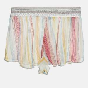 Missoni Mare Multicolor Striped Lurex Knit Swim Shorts S