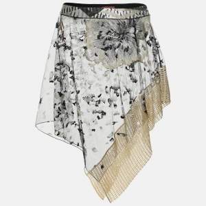 Missoni Mare Black/Gold Knit Embroidered Tops S