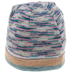 Missoni Multicolor Patterned Wool Knit Beanie