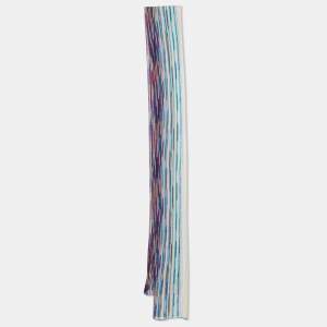 Missoni Multicolor Striped Knit Stole 