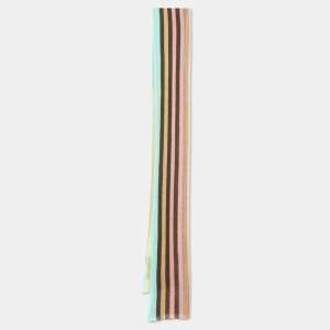 Missoni Multicolor Striped Wool Knit Stole