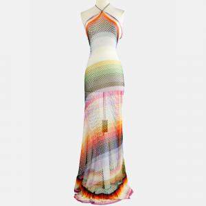Missoni Multicolor Sleeveless Maxi Dress IT 40