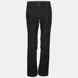 Pre Owned Missoni Indigo Denim Flared Pants M