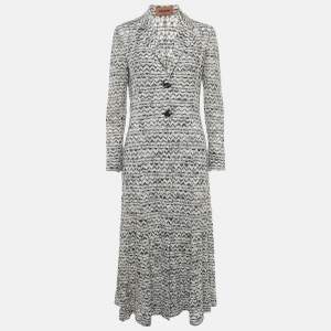مملوكة مسبقًا Missoni Multicolor Patterned Lurex Knit Midi Dress M