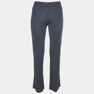 Missoni Grey Knit Straight Leg Pants M