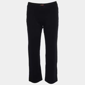 Missoni Black Knit Straight Fit Trousers M
