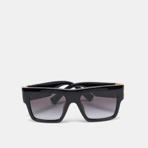 Pre Owned Miu Miu Black Gradient SMU 10W Glimpse Square Sunglasses