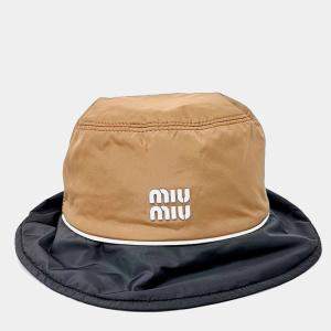 Pre Owned Miu Miu Technical Bucket Hat