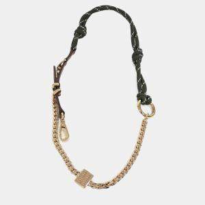 مملوكة مسبقًا Miu Miu leather cord chain bag charm