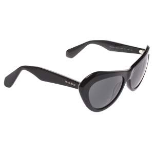 نظارة شمسية ميو ميو كاتي سوداء
