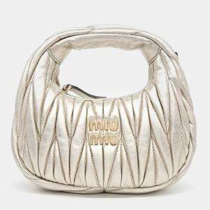 Miu Miu Wander Matrace Hobo Bag Mini