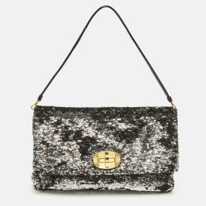 Pre Owned Miu Miu Multicolor Sequins Pochette