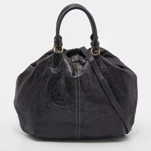 Miu Miu Black Leather Hobo