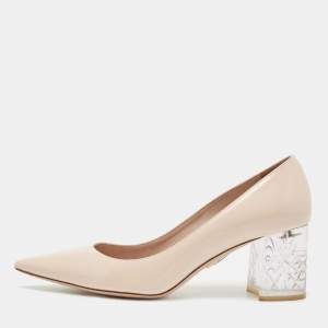 Miu Miu Light Pink Patent Leather Pumps Size 35