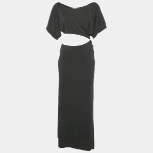 مملوكة مسبقًا Mojo Beach Black Jersey Cut-Out Dress S