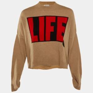 Moncler Brown Wool & Cashmere Jumper S