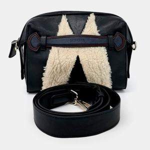 مملوكة مسبقًا Moncler Black Leather crossbody bag