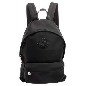 Moncler Black Nylon Pierrick Backpack