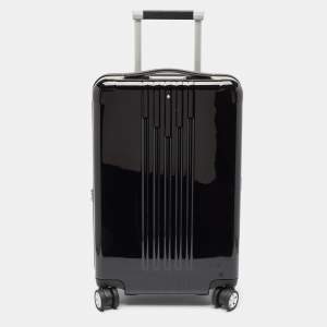 Montblanc Black #My4810 Light Cabin Compact Luggage 55 