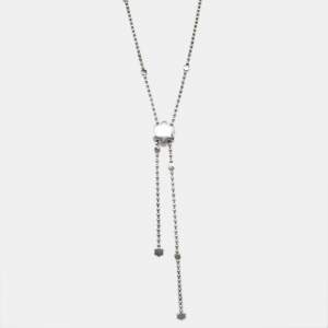 Montblanc Star Sparks Sterling Silver Lariat Necklace