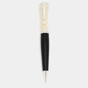 Montblanc Greta Galvo Muses Collection Resin Faux Pearl Silver Tone Ballpoint Pen