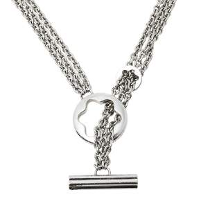 Montblanc Caress of a Star Sterling Silver Necklace