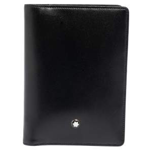 Montblanc Black Leather Meisterstuck Mozart Notepad Holder 