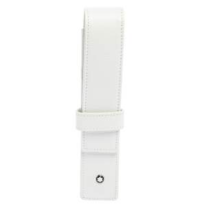 Montblanc White Leather Pen Case