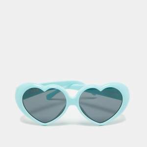 Moschino Blue/Black MOS128/S Heart Frame Sunglasses