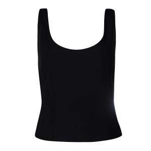 Moschino Couture Black Sleeveless Crop Top M