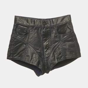 مملوكة مسبقًا Mugler Navy Blue Nylon Shorts S