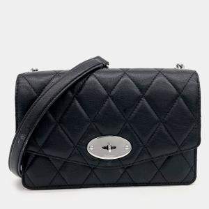 Mulberry Black Leather Small Dali Crossbody Bag